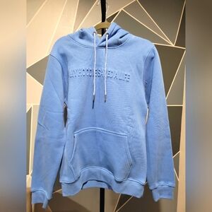 Bright Blue Pressed Letter End Yulin Sweatshirt